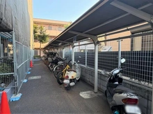 【神奈川県/大和市南林間】セザール第2南林間 駐輪場：大規模修繕中