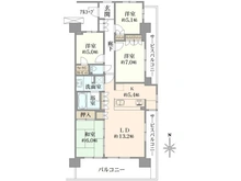 【神奈川県/横浜市都筑区長坂】シーズンプレイス B棟 間取り図