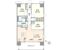 【神奈川県/座間市相模が丘】ファインレジデンス小田急相模原 間取り図