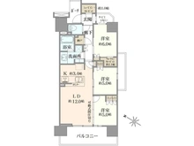 【神奈川県/相模原市南区上鶴間本町】パークホームズ相模大野 間取り図