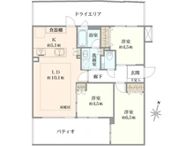 【神奈川県/川崎市高津区久本】ロイヤルシーズン溝の口VIDA 間取り図