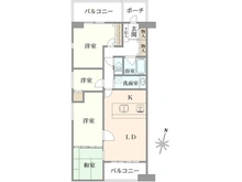 【神奈川県/座間市相模が丘】エステ・スクエア小田急相模原 ステージI 間取り図