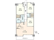 【東京都/町田市南町田】アーリアレジデンス南町田 間取り図