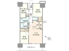 【東京都/足立区千住桜木】プレイズ北千住 間取り図
