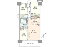 【神奈川県/厚木市中町】プレミスト本厚木 間取り図