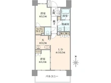 【神奈川県/大和市中央】ディアスタ大和 間取り図