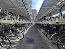 【神奈川県/相模原市中央区共和】ナイスパークステイツ淵野辺 駐輪場