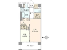 【神奈川県/横浜市青葉区たちばな台】デュオセーヌ横浜青葉台 間取り図