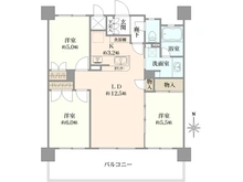 【神奈川県/相模原市中央区淵野辺】サンクレイドル相模原淵野辺 間取り図