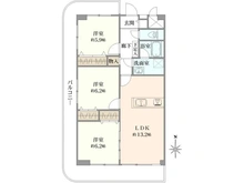 【神奈川県/川崎市川崎区藤崎】グリーンパーク川崎 間取り図