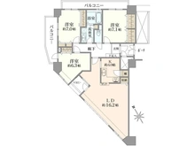 【神奈川県/相模原市中央区相模原】プレステージさがみ夢大通り 間取り図