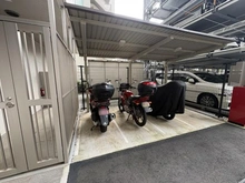 【神奈川県/厚木市中町】レーベン本厚木 THE MASTERS TOWER バイク置場