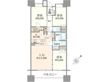 【神奈川県/厚木市中町】レーベン本厚木 THE MASTERS TOWER 間取り図