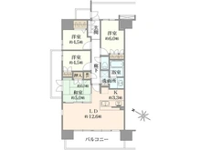 【神奈川県/座間市相武台】オハナ相武台 間取り図