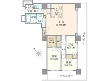 【神奈川県/相模原市緑区大山町】ミッドオアシスタワーズ 間取り図