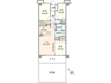 【東京都/町田市中町】グローリオレジデンス町田中町 間取り図