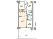 【神奈川県/相模原市中央区淵野辺】オハナ淵野辺ガーデニア 間取り図