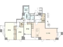 【東京都/文京区関口】サンウッド目白台 間取り図