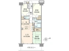 【東京都/府中市住吉町】ラヴィラ府中多摩川 間取り図