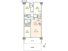 【神奈川県/相模原市中央区共和】ルネサンス淵野辺 間取り図
