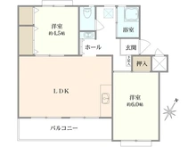 【神奈川県/相模原市南区相武台団地】相武台団地 1616号棟 間取り図
