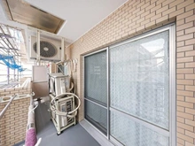 【神奈川県/相模原市中央区相模原】東急ドエルアルス相模原 バルコニー：大規模修繕中