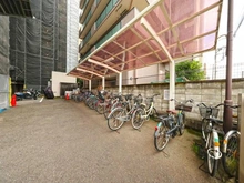 【神奈川県/相模原市中央区相模原】東急ドエルアルス相模原 駐輪場：大規模修繕中