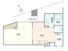 【東京都/町田市原町田】ヴェルヒルズ町田 間取り図