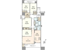 【神奈川県/横浜市栄区笠間】ガーデンアソシエ C棟 間取り図