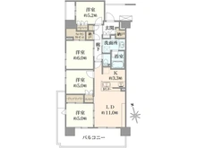 【神奈川県/相模原市緑区西橋本】オハナ橋本 間取り図