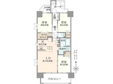 【東京都/府中市美好町】ヴェレーナ府中美好 間取り図