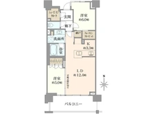 【神奈川県/大和市中央林間】プラウド中央林間 間取り図