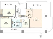 【神奈川県/川崎市宮前区有馬】バースシティ鷺沼エルズ 間取り図