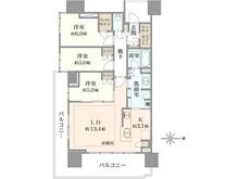 【神奈川県/大和市大和東】プラウド大和 間取り図