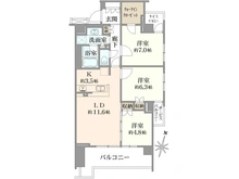【神奈川県/横浜市瀬谷区瀬谷】ディアスタ横浜瀬谷 間取り図