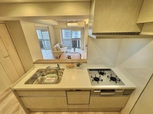 【神奈川県/横浜市西区平沼】モンテベルデ横浜 キッチン：食洗機設置/対面式キッチン