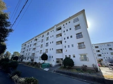 【神奈川県/横浜市神奈川区三ツ沢下町】ガーデン山住宅団地 9号棟 外観