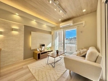 【神奈川県/横浜市神奈川区台町】横浜ウェイサイドマンション リビング