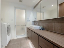 【神奈川県/横浜市神奈川区金港町】パークタワー横濱ポートサイド 洗面所