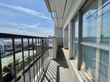 【神奈川県/横浜市磯子区森】第一磯子ハイツ バルコニー