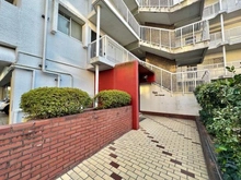 【神奈川県/横浜市神奈川区子安台】子安台スカイマンション アプローチ