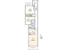 【東京都/大田区西嶺町】東急ドエル・アルス田園調布南 間取り図