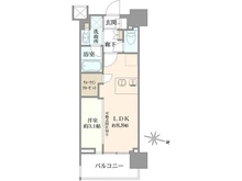 【神奈川県/横浜市南区日枝町】プラウド横浜阪東橋 間取り図