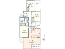 【東京都/世田谷区船橋】藤和千歳船橋ホームズ 間取り図