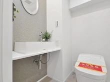 【神奈川県/横浜市中区山下町】ライオンズステージ山下公園 トイレ：手洗いカウンター有り