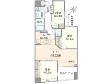【神奈川県/横浜市港北区新横浜】エルズ新横浜 間取り図