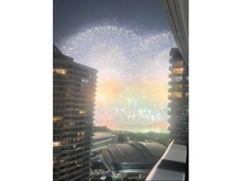 【神奈川県/横浜市西区みなとみらい】M.M.TOWERS FORESIS R棟 眺望：花火大会名：「みなとみらいスマートフェスティバル」
ズーム有※天候による