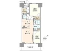 【神奈川県/川崎市川崎区本町】プライム川崎 間取り図