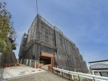 【神奈川県/横浜市南区山谷】ハイマート横浜 外観：大規模修繕中