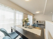 【神奈川県/横浜市中区野毛町】カスタリア桜木町 リビング・ダイニング